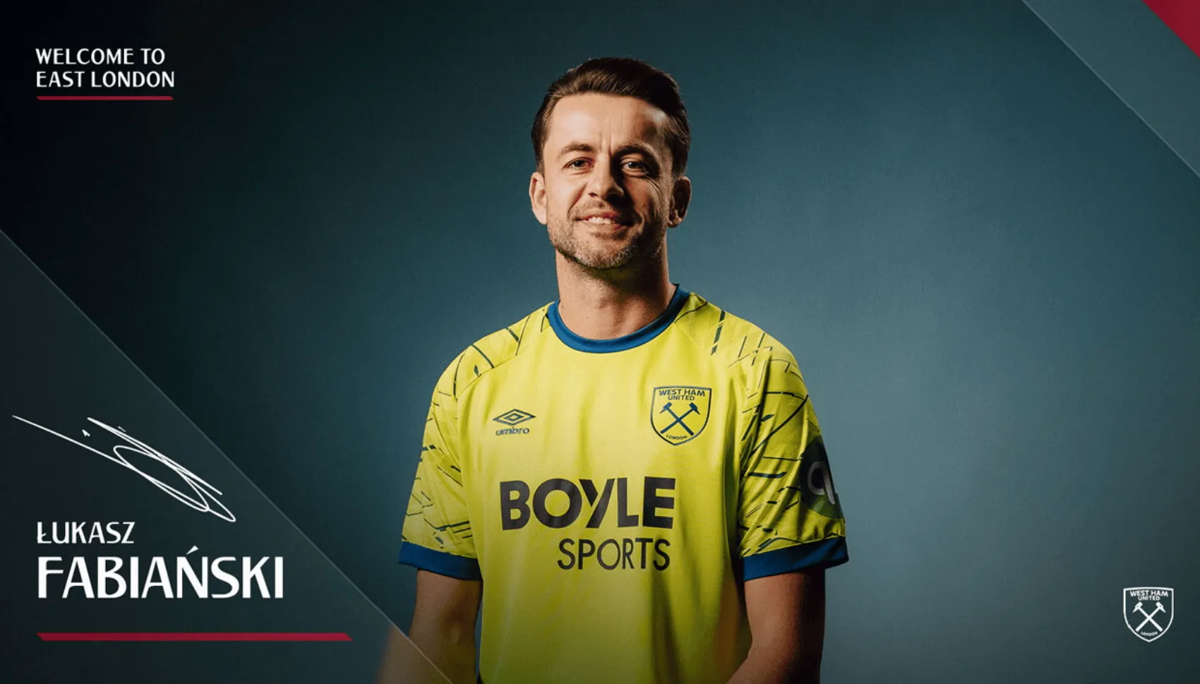 开云APP-西汉姆联官方：法比安斯基回归球队，签约至本赛季末